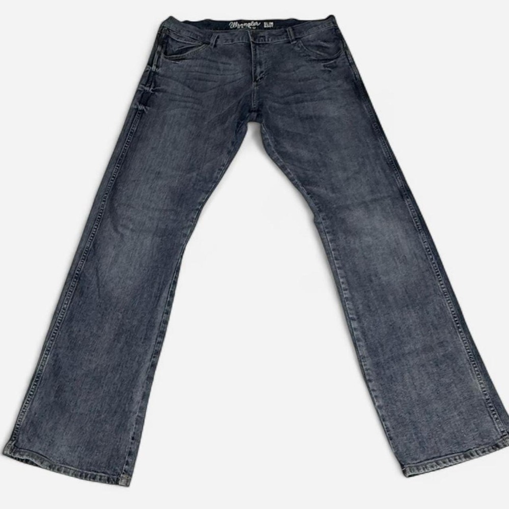 Wrangler Retro Slim Boot Jeans Mens 36x36 Dark Wash Denim 77MWZGL